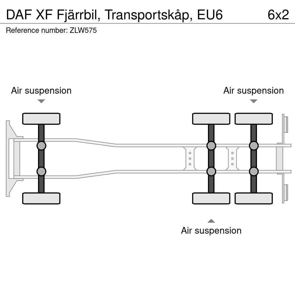 DAF XF Fjärrbil, Transportskåp, EU6 Camion cassonati