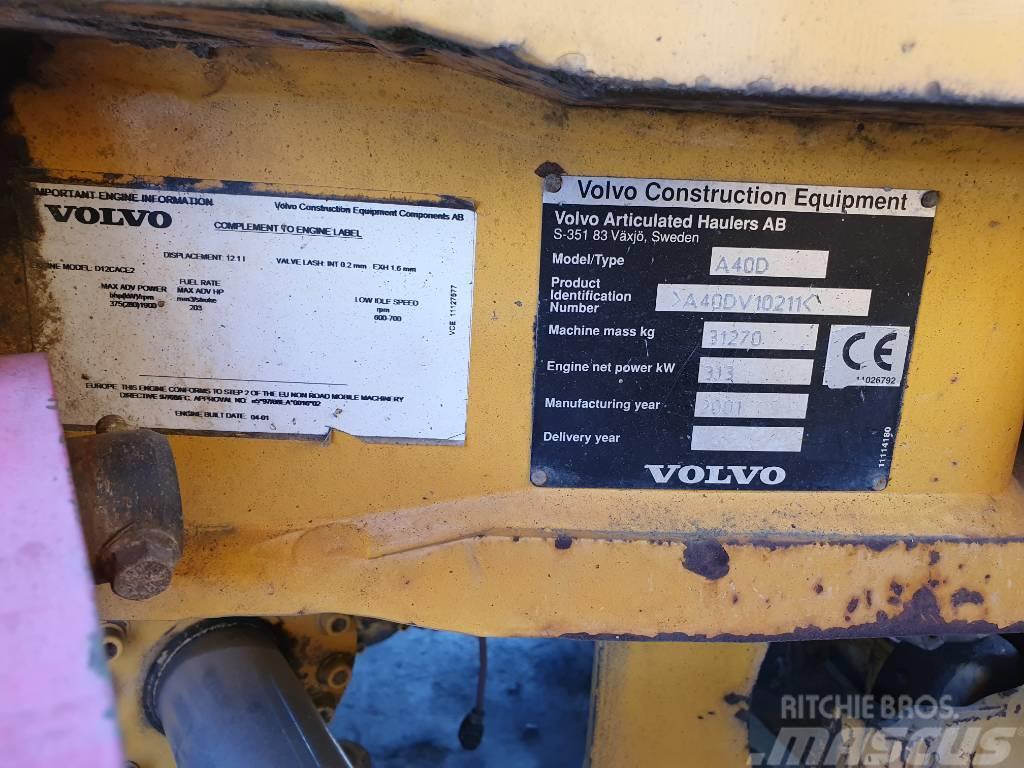 Volvo A 40 D Dumpers articolati