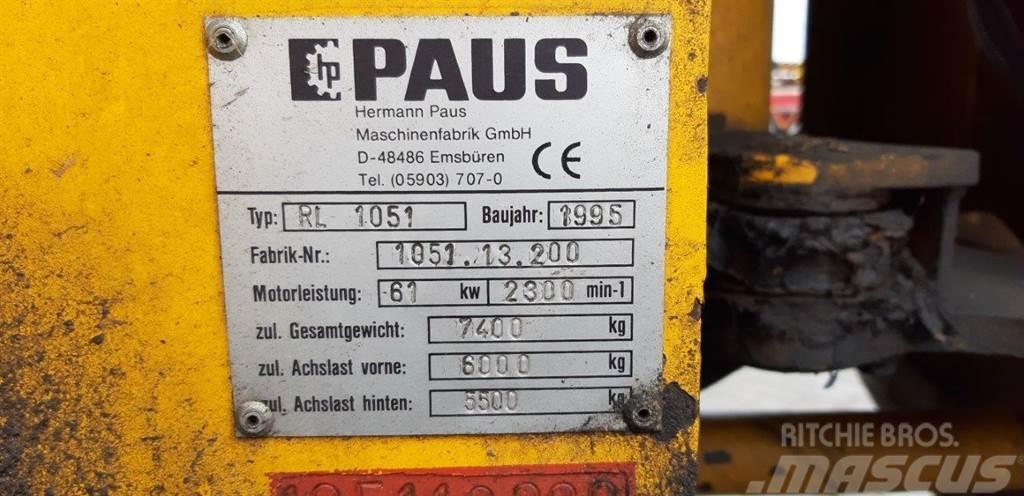 Paus RL 1051 (For parts) Pale gommate