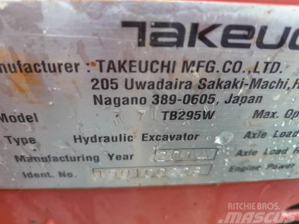 Takeuchi TB295W Escavatori gommati