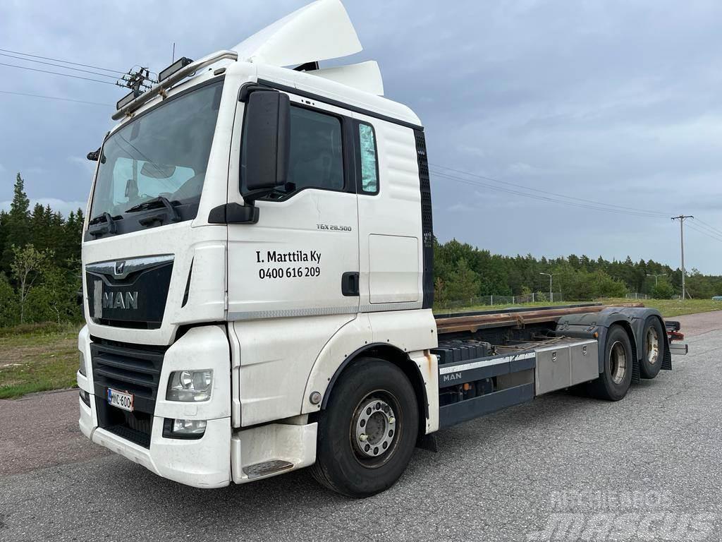 MAN TGX 28.500 6x2 vm. 2017 Camion portacontainer