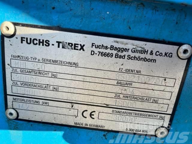 Terex Fuchs MHL350 Movimentazione rifiuti