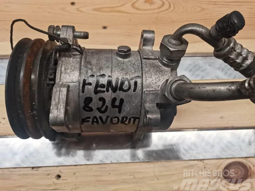 Fendt 824 Favorit {air conditioning compressor} Radiatori