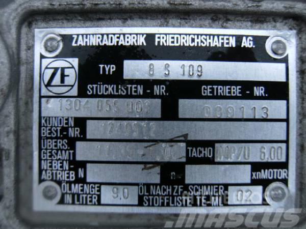 ZF 8S109 / 8 S 109 Getriebe Scatole trasmissione