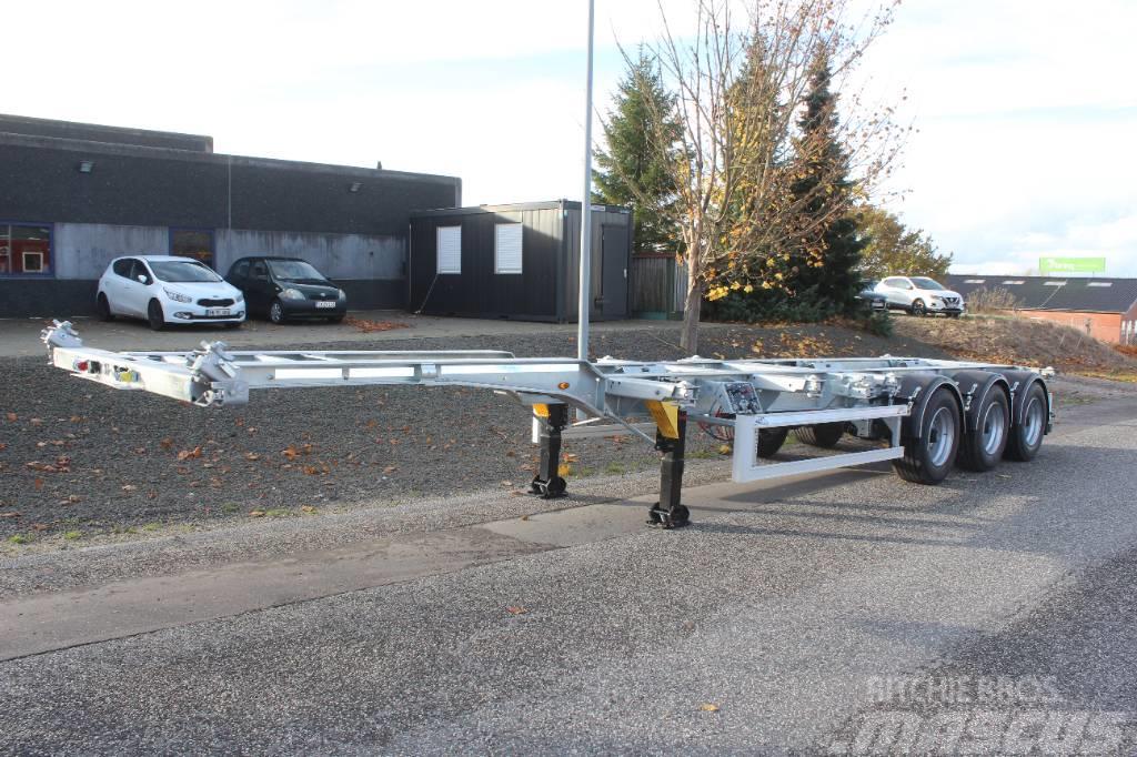 AMT CO310 - Container chassis med udskud i bag Semirimorchi portacontainer