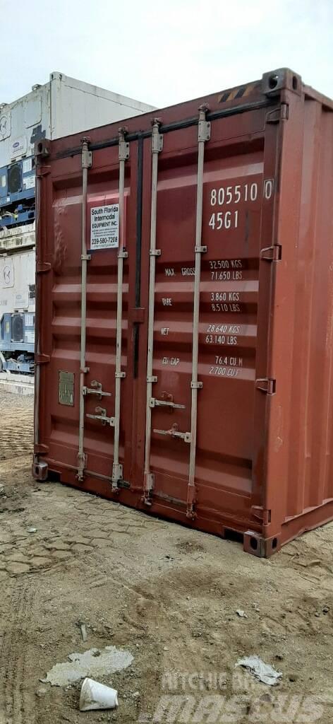 CIMC 40 Foot High Cube Used Shipping Container Rimorchi portacontainer