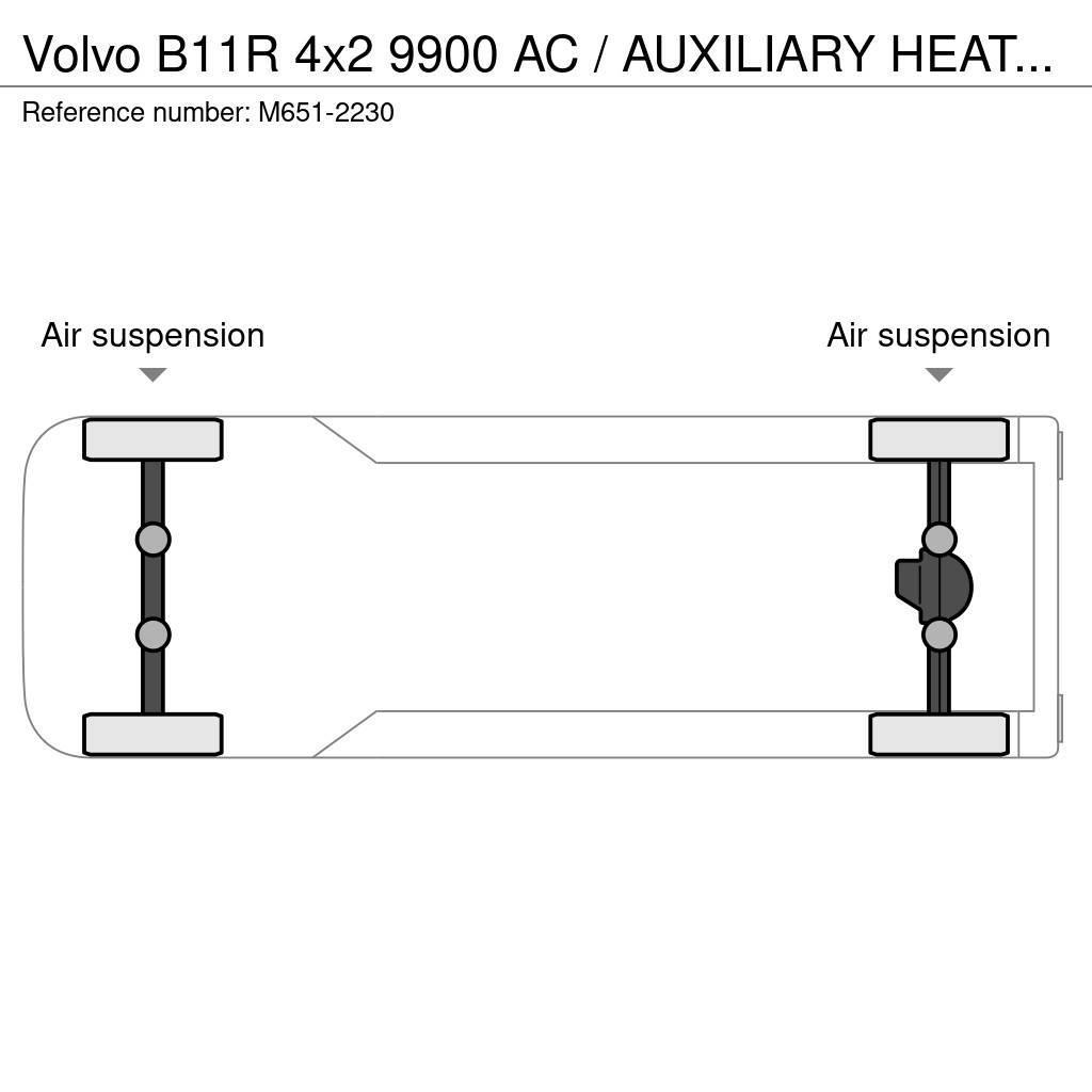 Volvo B11R 4x2 9900 AC / AUXILIARY HEATING / CD / TV / W Autobus interurbani