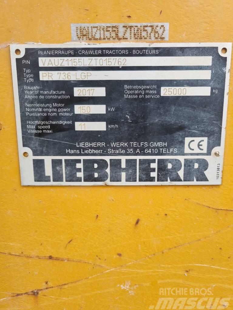 Liebherr PR 736 LGP Dozer cingolati