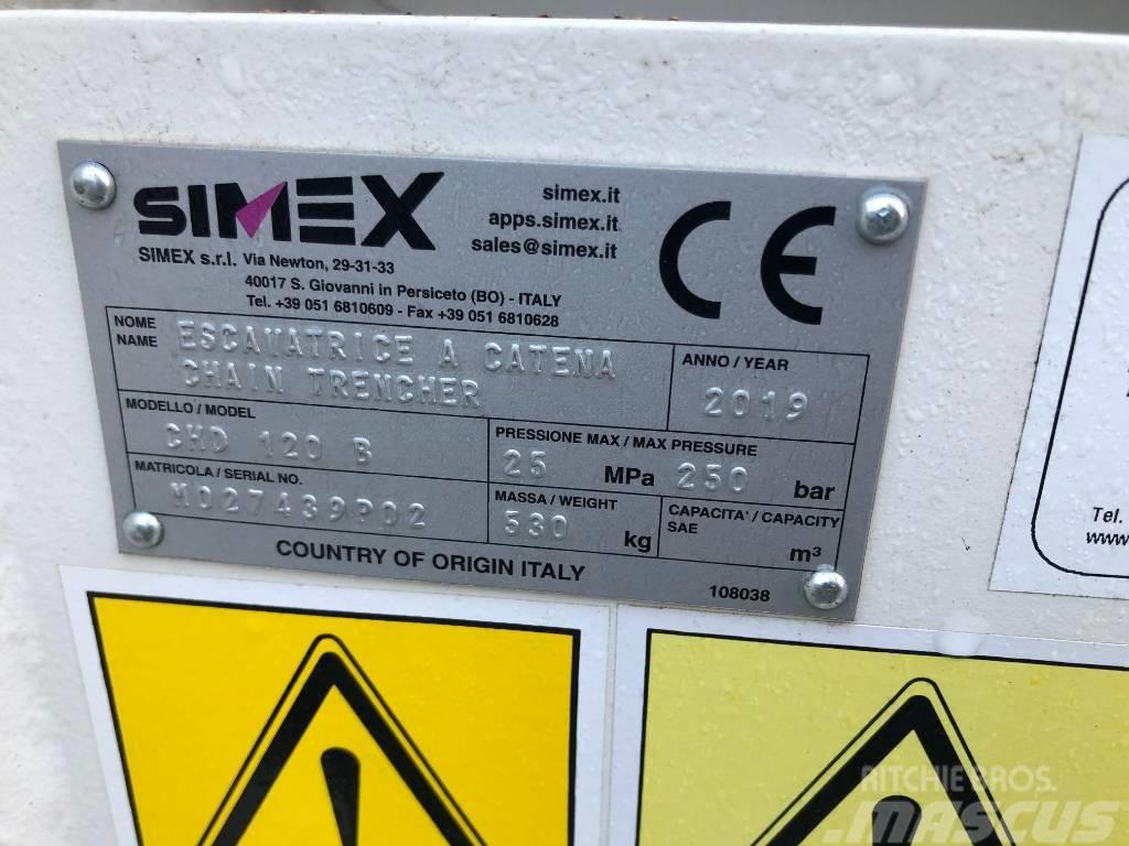 Simex kedjegrävare CHD 120 B Retroescavatori
