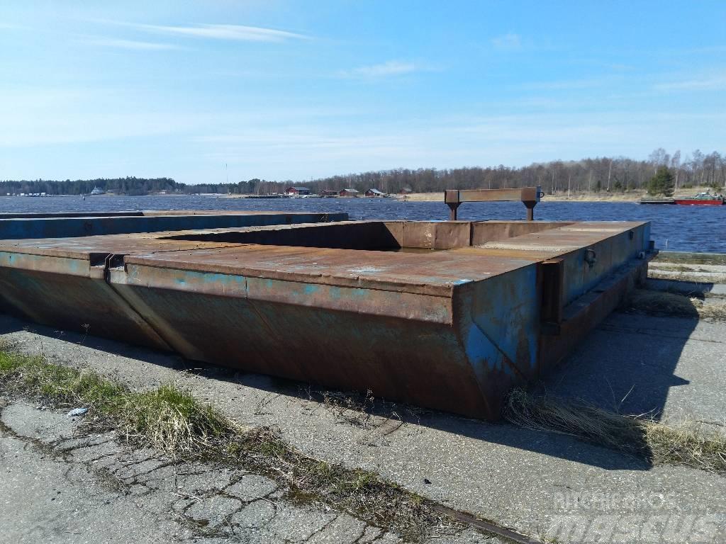  Mud barge foldable / taittuvat Barche da lavoro, chiatte e pontoni