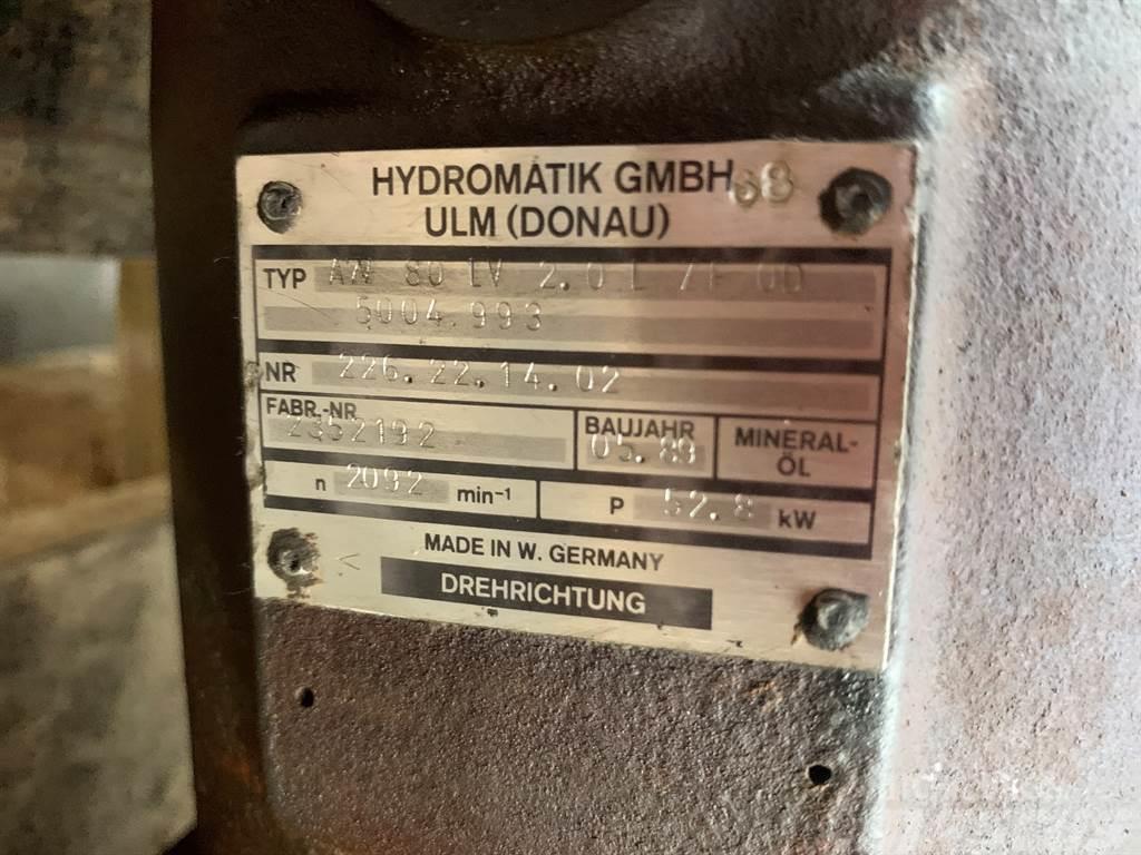 Hydromatik A7V80LV20LZF0D - Liebherr L 541 - Drive pump Componenti idrauliche