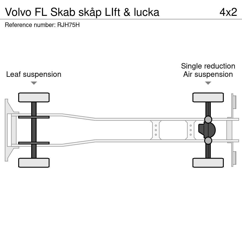 Volvo FL Skab skåp LIft & lucka Camion cassonati
