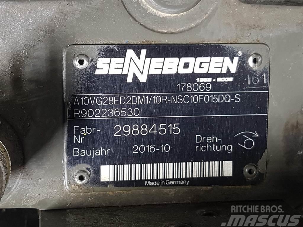 Sennebogen 818E-Rexroth A10VG28ED2DM1/10R-Load sensing pump Componenti idrauliche