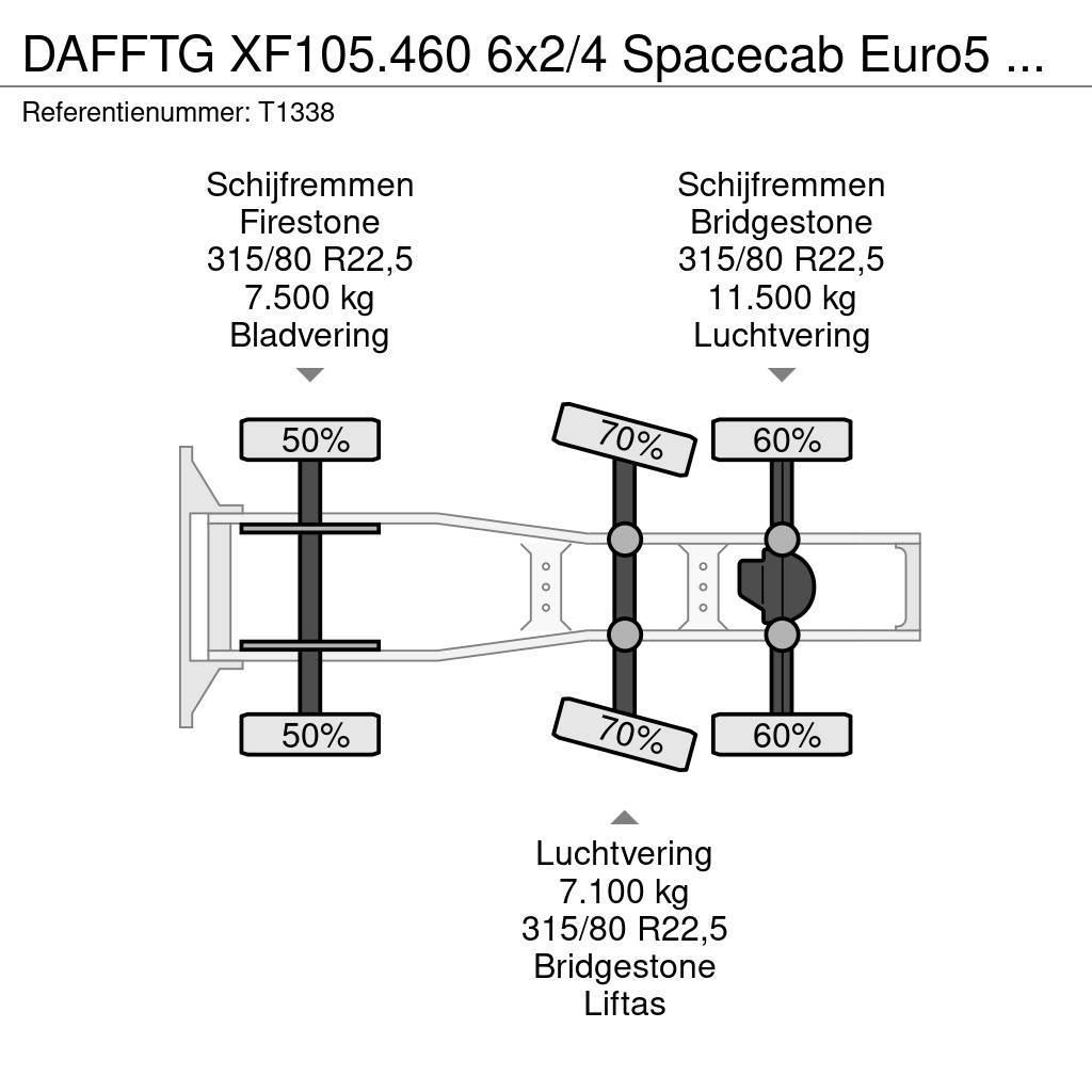 DAF FTG XF105.460 6x2/4 Spacecab Euro5 ATe - Automatic Motrici e Trattori Stradali