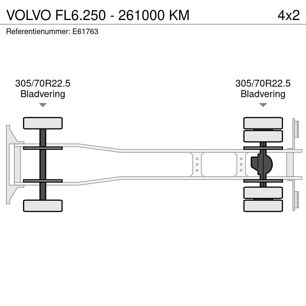 Volvo FL6.250 - 261000 KM Motrici centinate