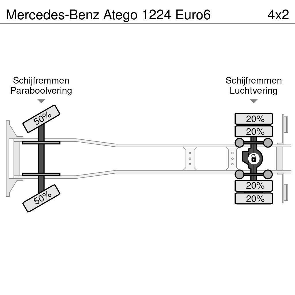 Mercedes-Benz Atego 1224 Euro6 Camion con sponde ribaltabili