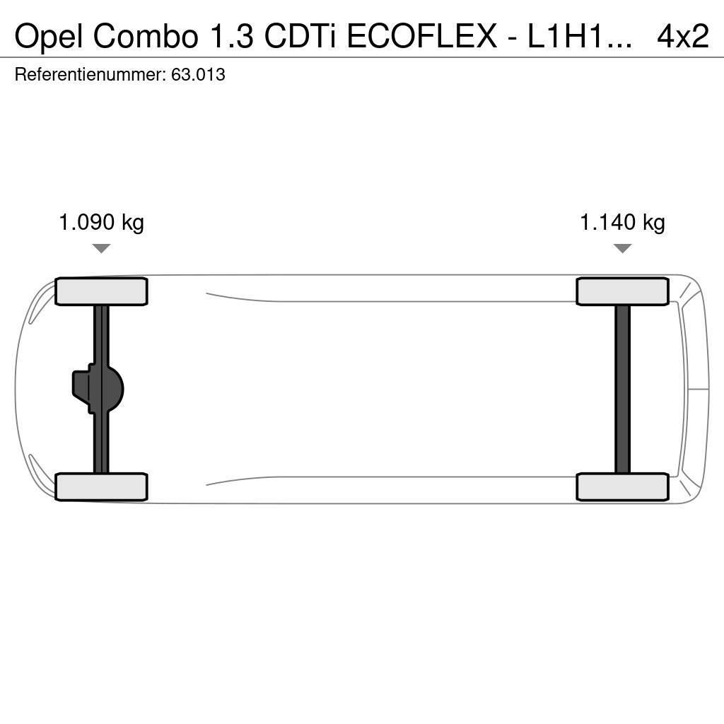 Opel Combo 1.3 CDTi ECOFLEX - L1H1 - AC - Cruise - Hook Cassonati