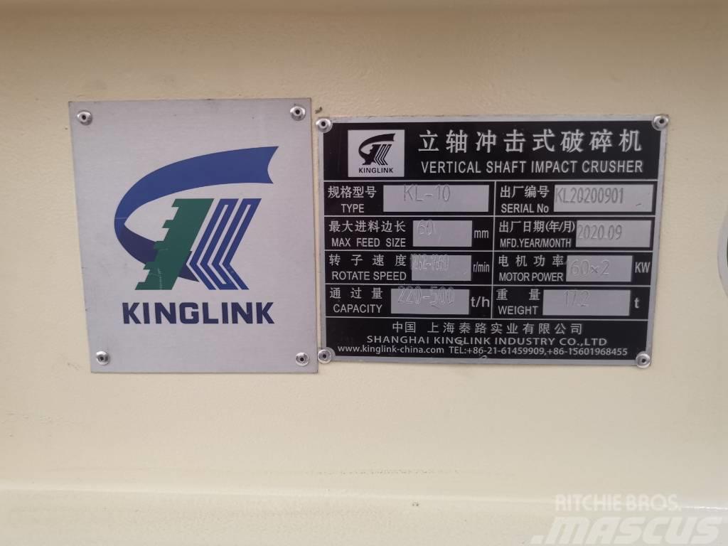 Kinglink Barmac VSI crusher KL-10 | Mineral Concrete Sands Frantoi