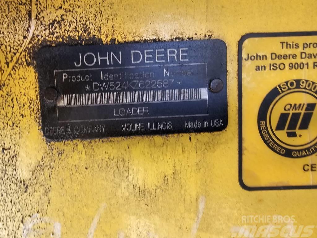 John Deere 524 K Pale gommate