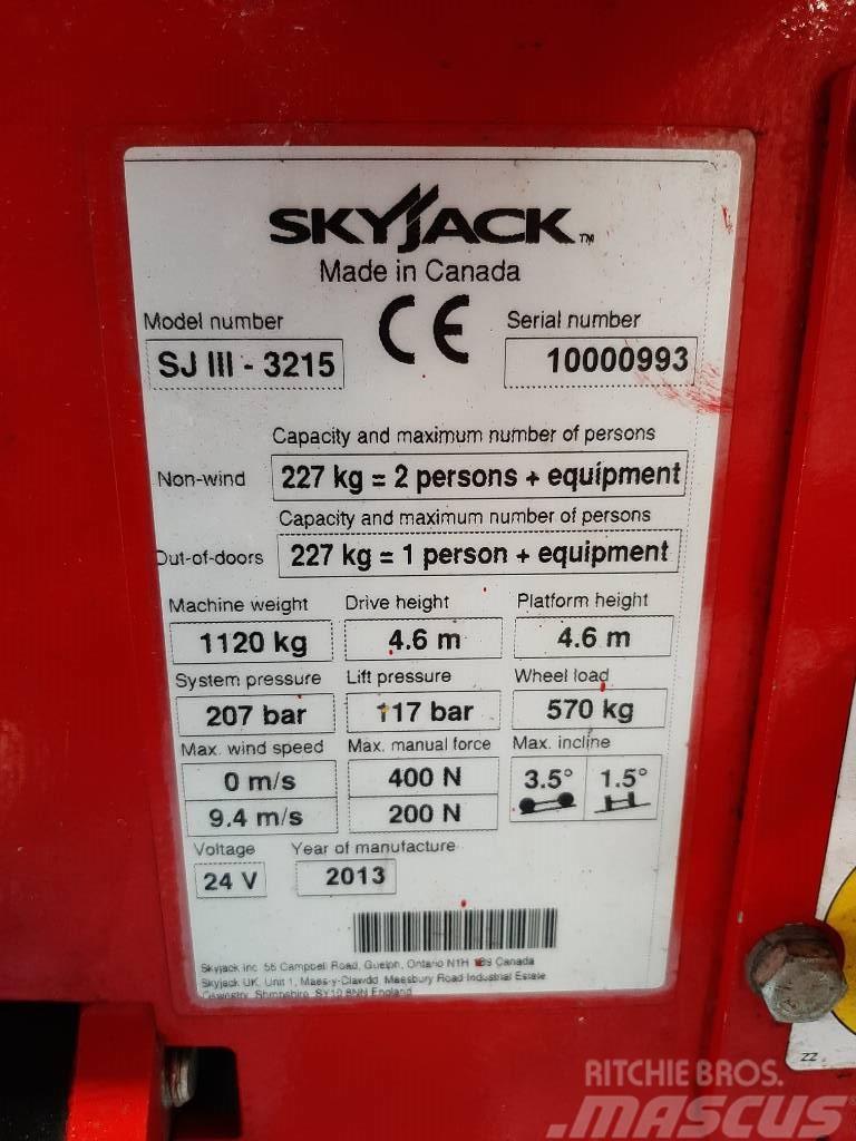SkyJack SJIII 3215 Piattaforme a pantografo