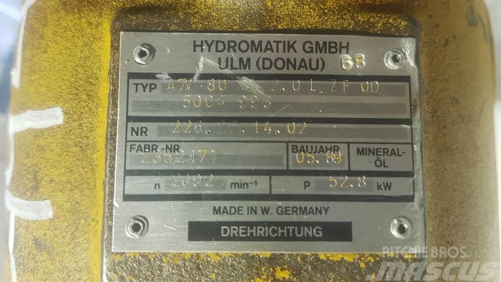 Hydromatik A7V80LV20LZF0D - Load sensing pump Componenti idrauliche