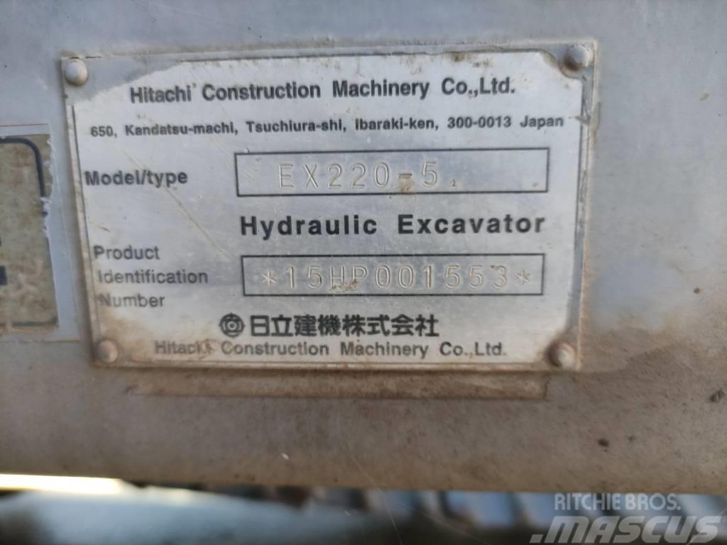 Hitachi EX 220-5 Escavatori cingolati