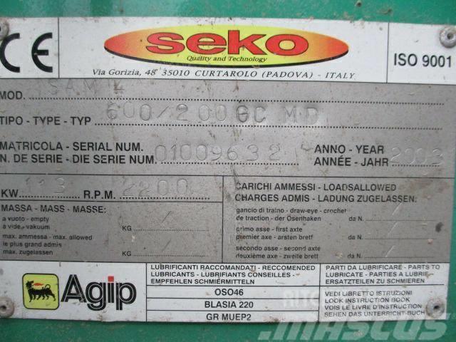 Seko 600/200GC MD Cippatrice