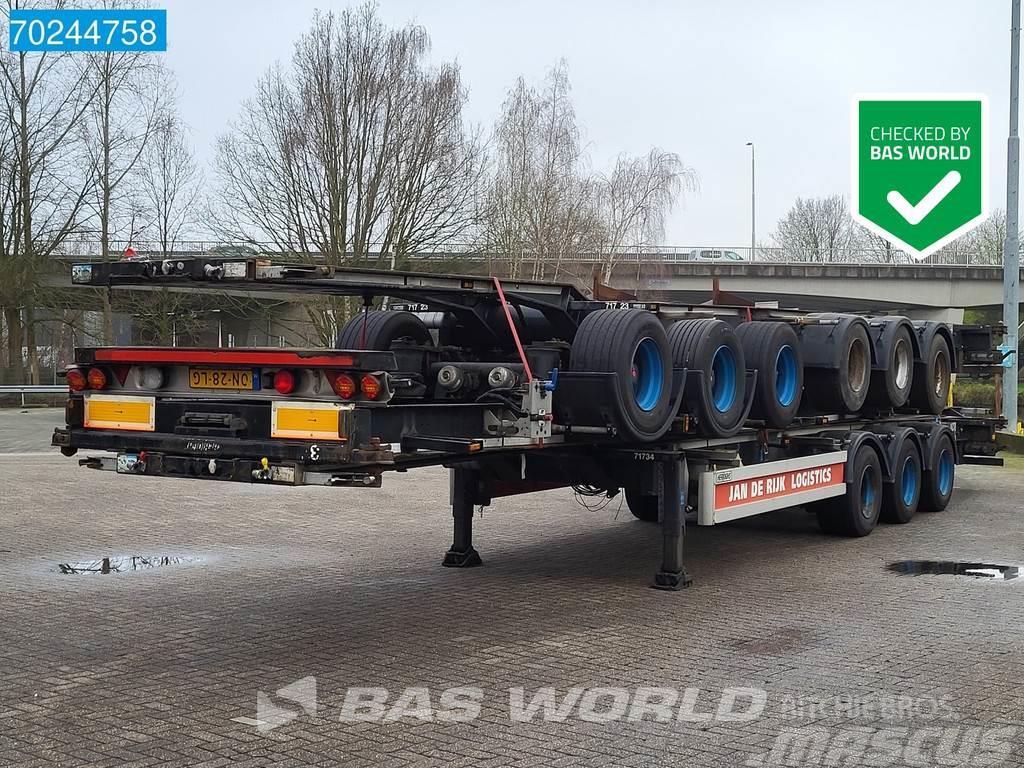  Hertoghs O3 45 Ft 3 axles 3 units 45 Ft more avail Semirimorchi portacontainer