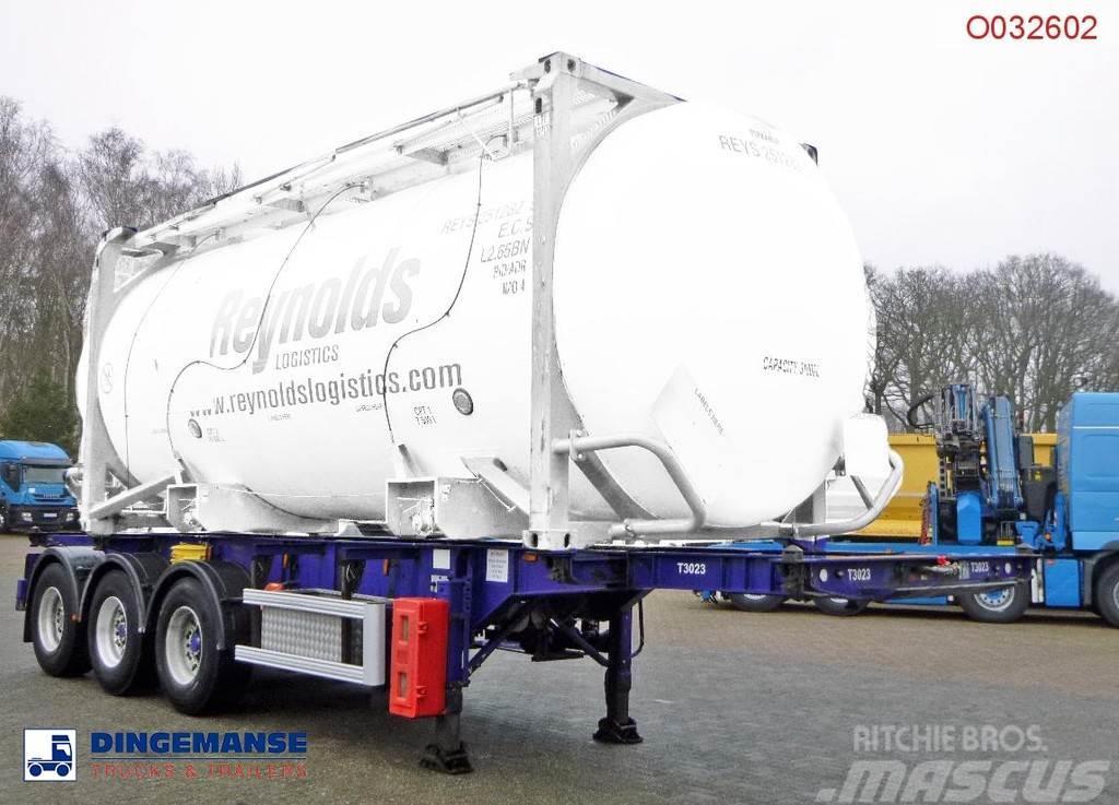  M & G 3-axle container trailer 20-30 ft Semirimorchi portacontainer