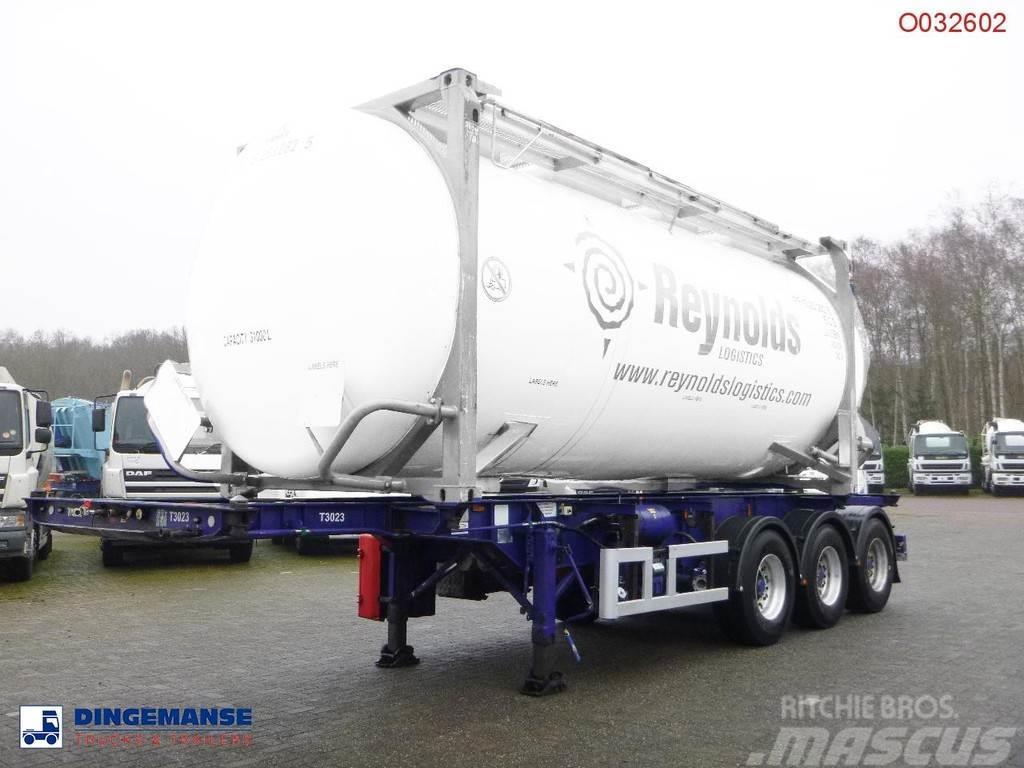  M & G 3-axle container trailer 20-30 ft Semirimorchi portacontainer