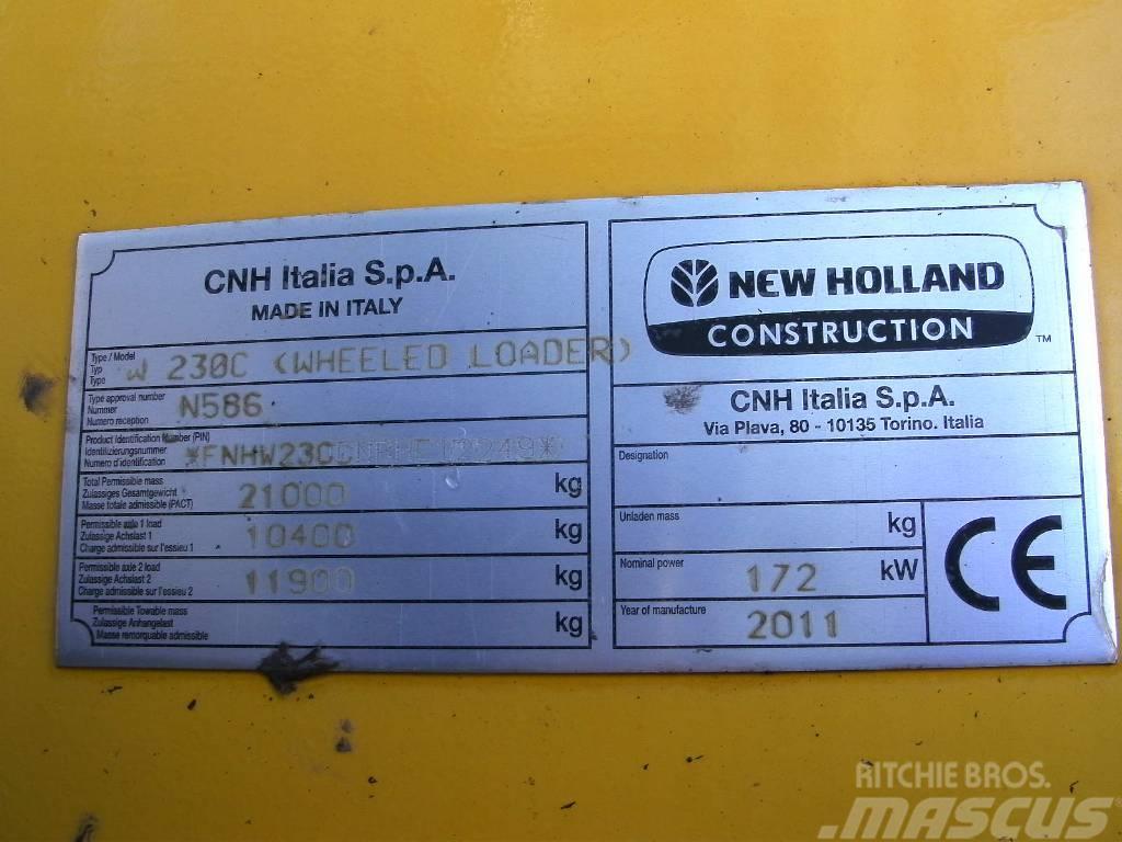 New Holland W 230 C Pale gommate
