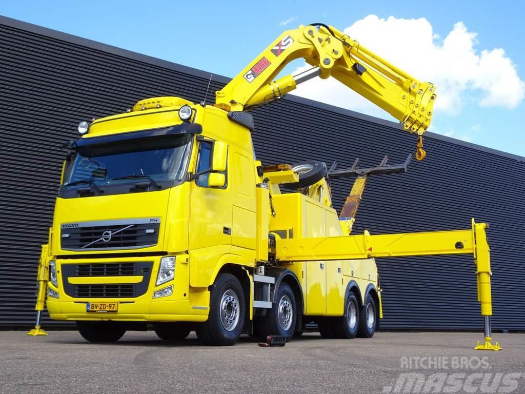 Volvo FH 520 / ABSCHLEPP / RECOVERY / TOWTRUCK / 8x4 / C Autogru