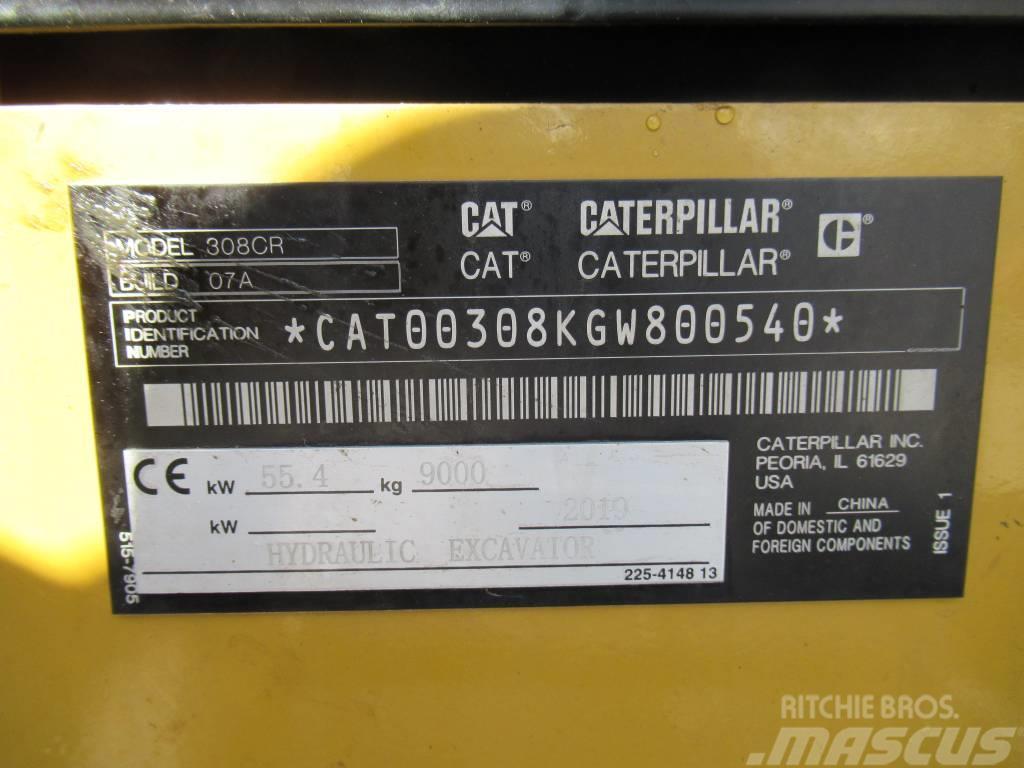 CAT 308CR Escavatori medi 7t - 12t