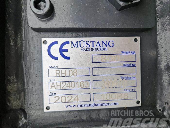 Mustang RH08 Abbruch-Pulverisierer Martelli - frantumatori