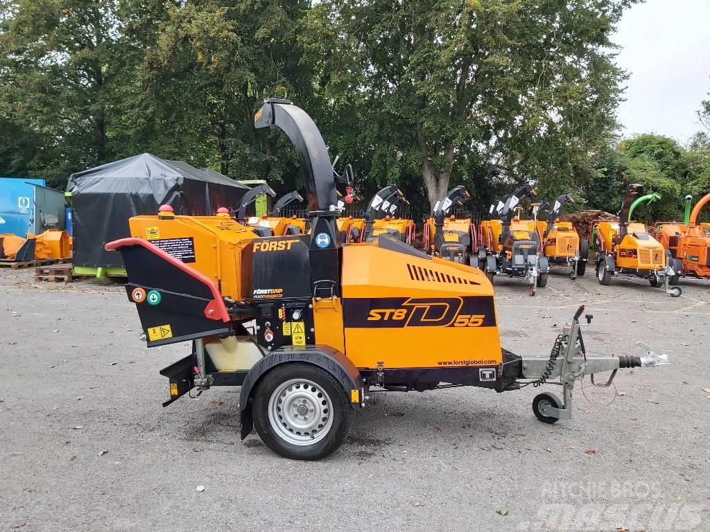 Forst ST8D Woodchipper | 2021 | 253 Hours Cippatrice