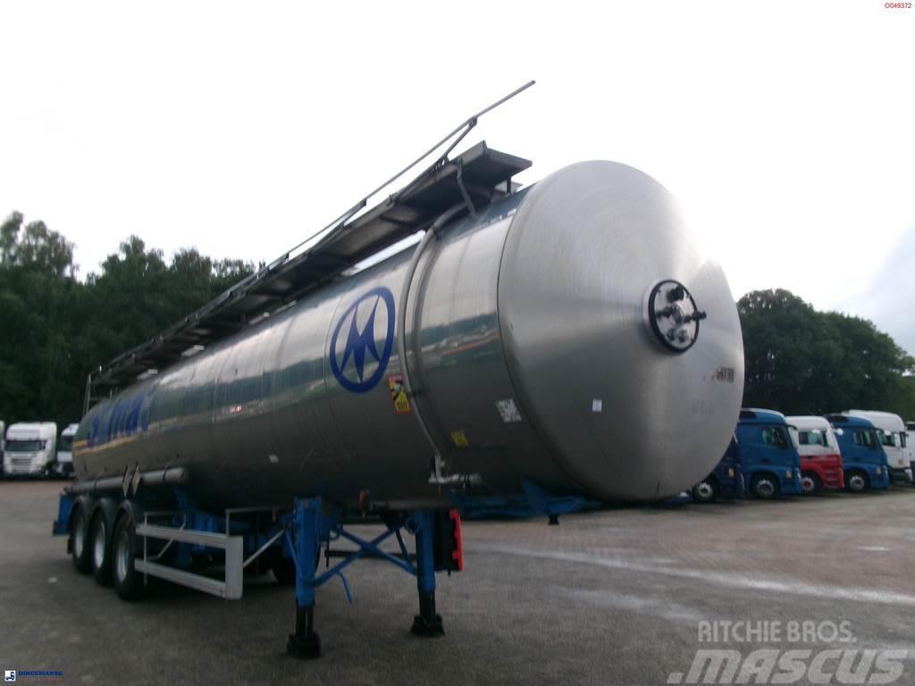 Magyar Chemical tank inox 32.5 m3 / 1 comp Semirimorchi cisterna