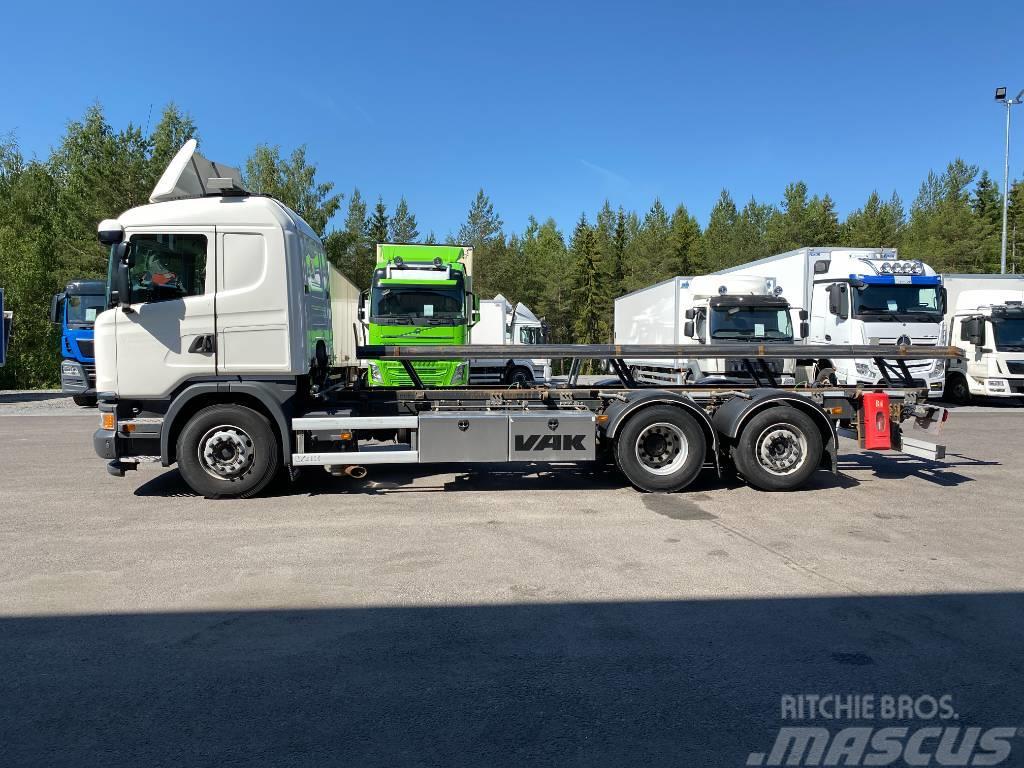 Scania G490 6x2*4 Camion portacontainer