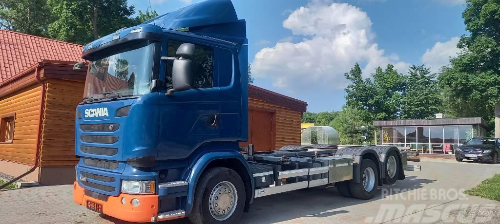 Scania R 490 LB, 6x2*4, EURO 6, 360 KW Camion portacontainer