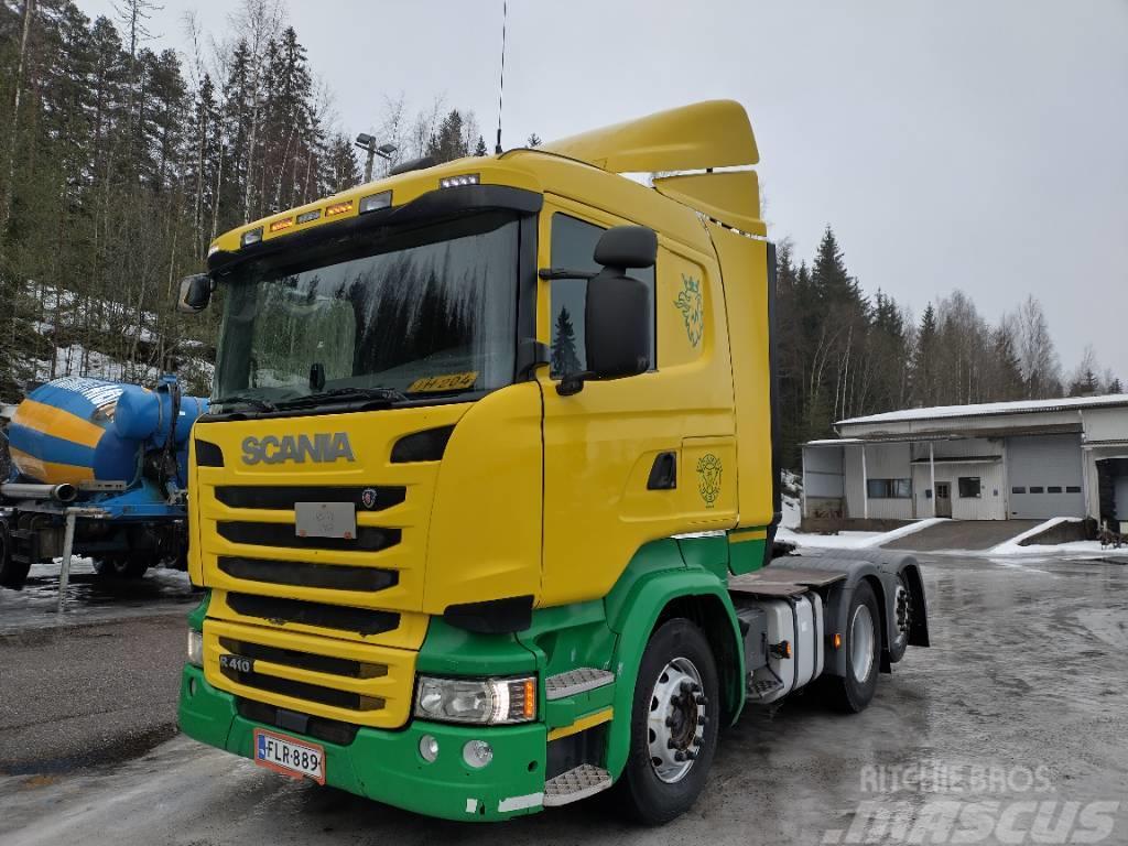 Scania R410 6x2 hydrauliikka, ADR,Euro6 Motrici e Trattori Stradali