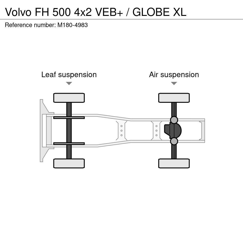 Volvo FH 500 4x2 VEB+ / GLOBE XL Motrici e Trattori Stradali
