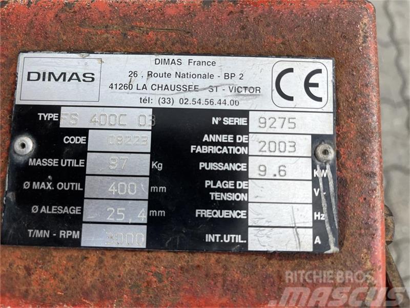  - - -  Dimas fs400c 03 skæremaskine Macchinari Tagliasfalto