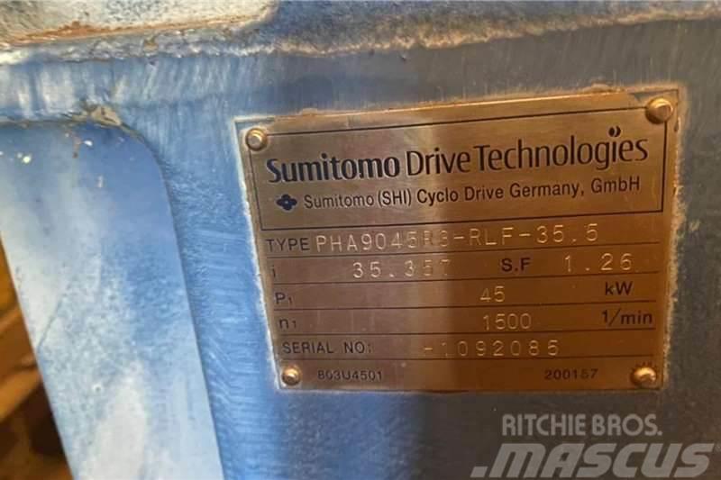 Sumitomo Industrial Gearbox 45kW Ratio 35.5 to 1 Camion altro