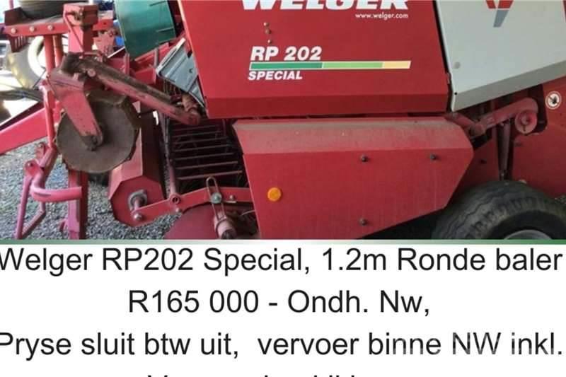 Welger RP202 special - 1.2m Camion altro
