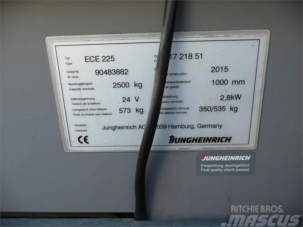 Jungheinrich ECE 225 2380x510mm Commissionatore basso livello
