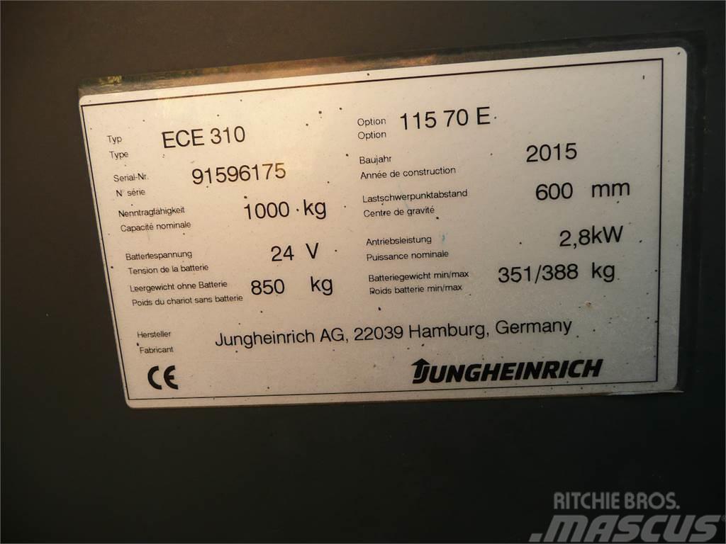 Jungheinrich ECE 310 70 E 1150x560mm Commissionatore basso livello