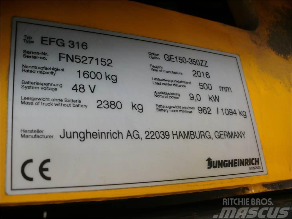 Jungheinrich EFG 316 350 ZT Carrelli elevatori elettrici