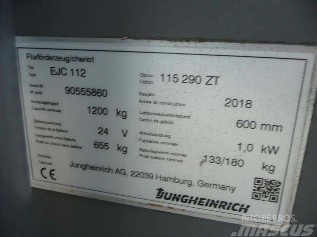 Jungheinrich EJC 112 290 ZT Carelli stoccatori  automatici-usati