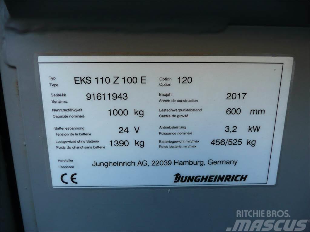 Jungheinrich EKS 110 Z 100 E Commissionatore alto livello