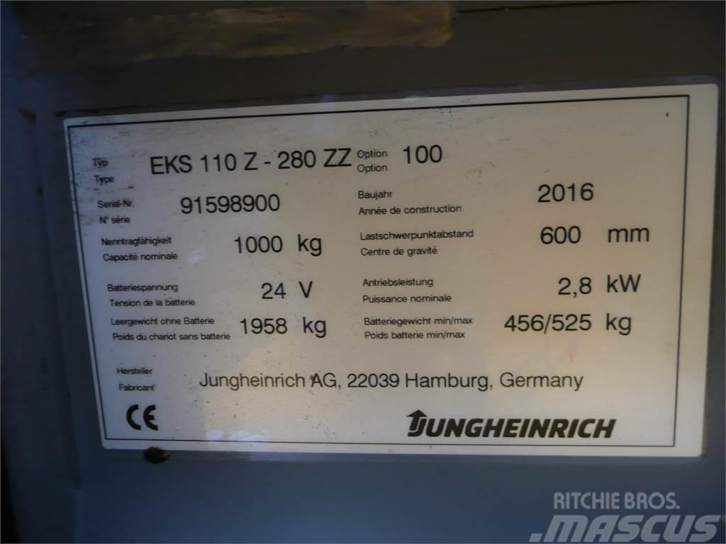 Jungheinrich EKS 110 Z 280 ZZ Commissionatore alto livello