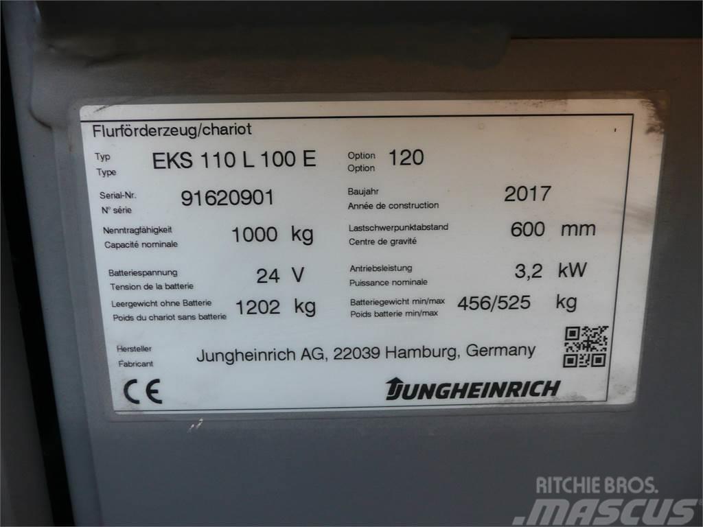 Jungheinrich EKS 110L 100E Commissionatore alto livello